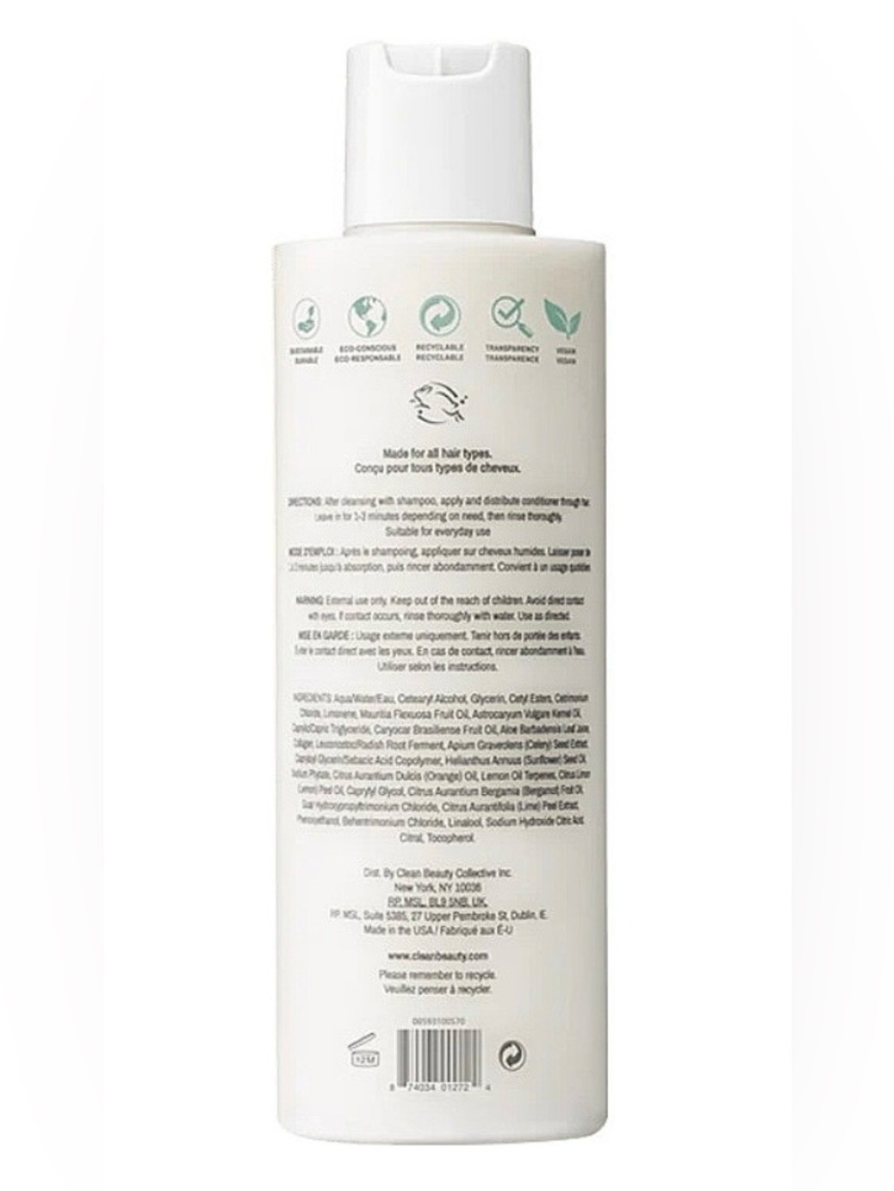 Clean Reserve Buriti & Tucuma Moisturizing
Hair Shampoo & Conditioner 296 ml - Picture 3 of 7